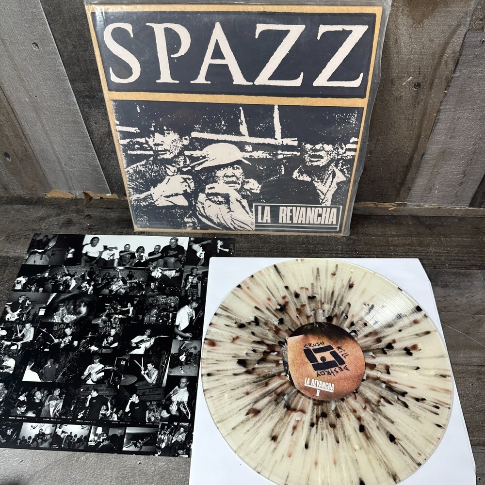 Spazz-La Revancha. 625thrash. Yellow Butter Color Vinyl Power Violence